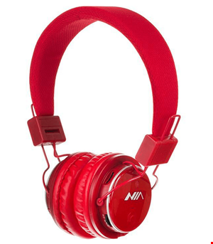 هدفون بی سیم نیا مدل Q8-851S رنگ قرمز